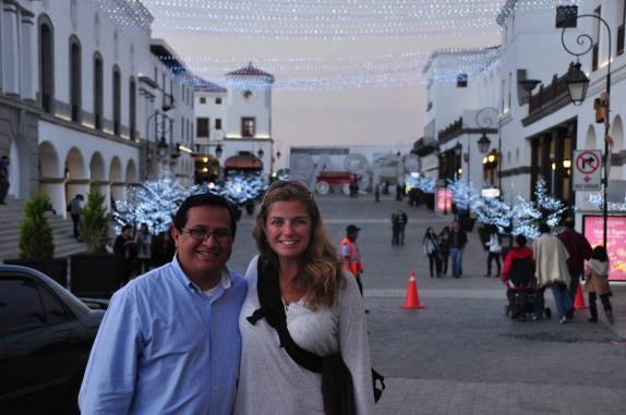 Com o Pablo em Ciudad Cayalá, na Cidade da Guatemala, capital do país